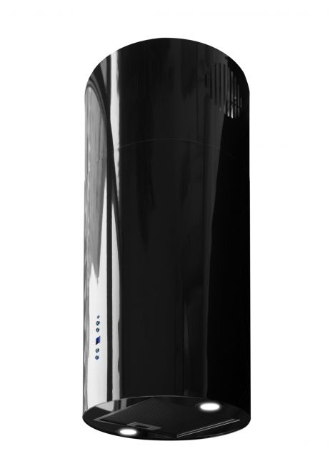 Витяжка острівна Cylindro Black Glossy - Чорний глянець - zdjęcie produktu 5