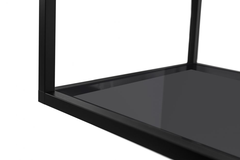 Витяжка острівна Tubo Cage Asymmetric Glass Black Matt - Чорний мат - zdjęcie produktu 11