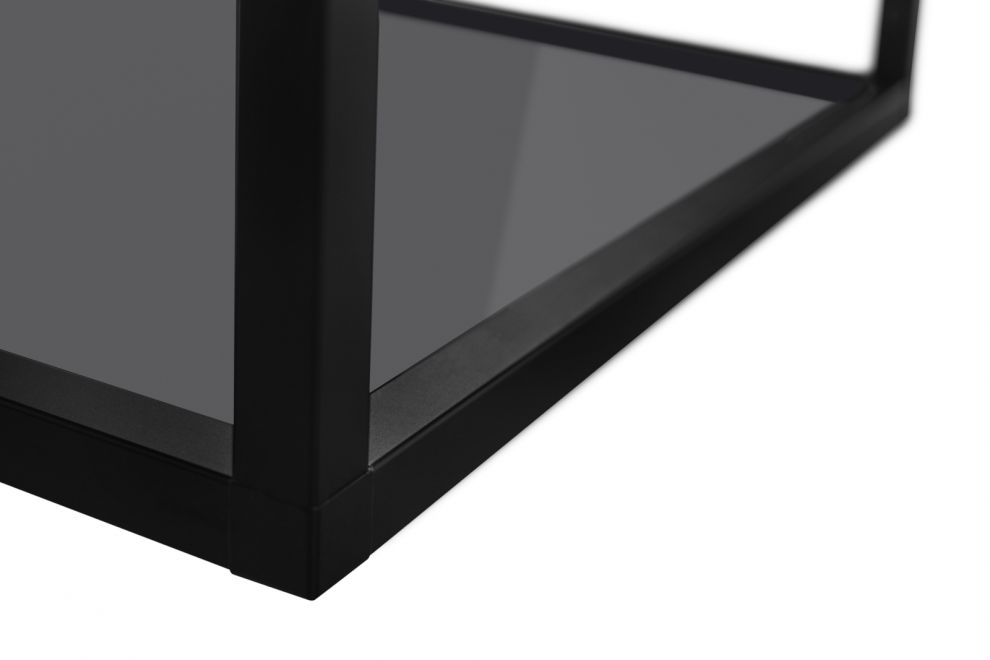 Витяжка острівна Tubo Cage Asymmetric Glass Black Matt - Чорний мат - zdjęcie produktu 13