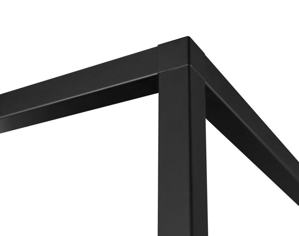 Витяжка острівна Quadro Cage Asymmetric Glass Black Matt - Чорний мат - zdjęcie produktu 13