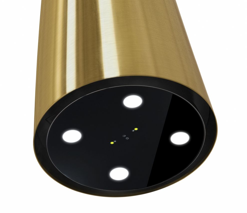 Витяжка острівна Tubo Royal Gold Gesture Control - Золото - zdjęcie produktu 6