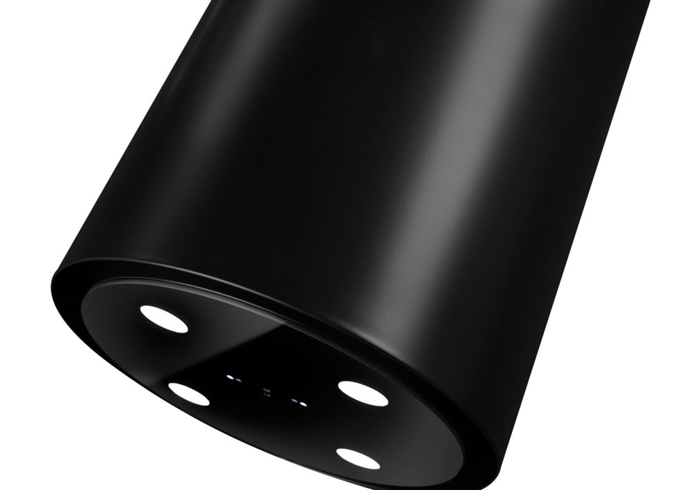 Витяжка острівна Tubo Black Matt Gesture Control - Чорний мат - zdjęcie produktu 4