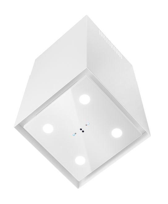 Витяжка острівна Quadro Pro White Matt Gesture Control - Білий матовий - zdjęcie produktu 7
