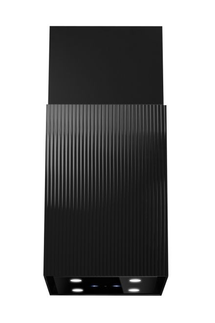 Витяжка острівна Quadro Moderno Glass Black Gesture Control - zdjęcie produktu 5