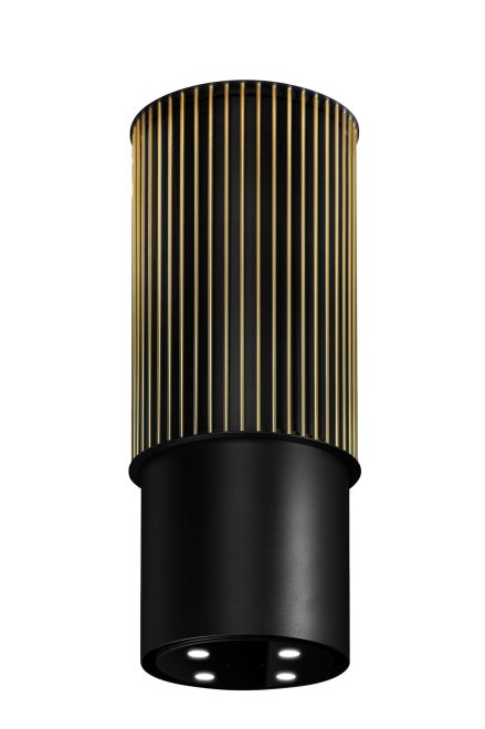 Витяжка острівна Voliera N3 Black-Gold - Фото продукту 3