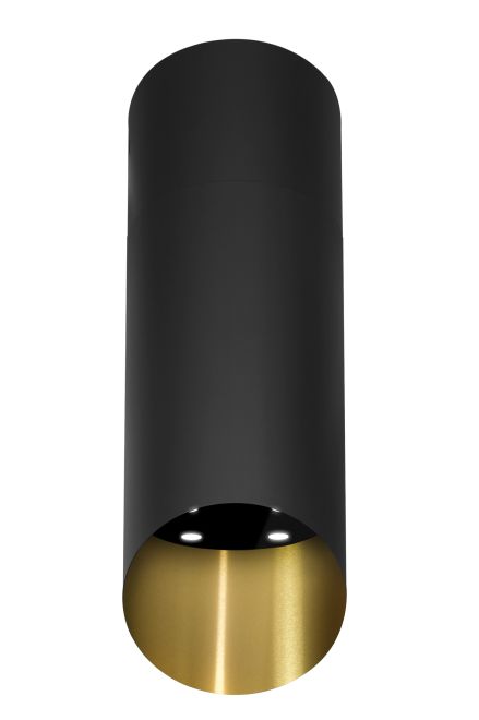 Витяжка острівна Hiro Color Black-Gold - Black Matt/Gold - Фото продукту 4