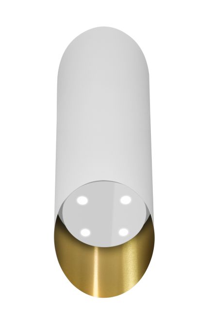 Витяжка пристінна Hiro OR Color White-Gold - White Matt/Gold - Фото продукту 5