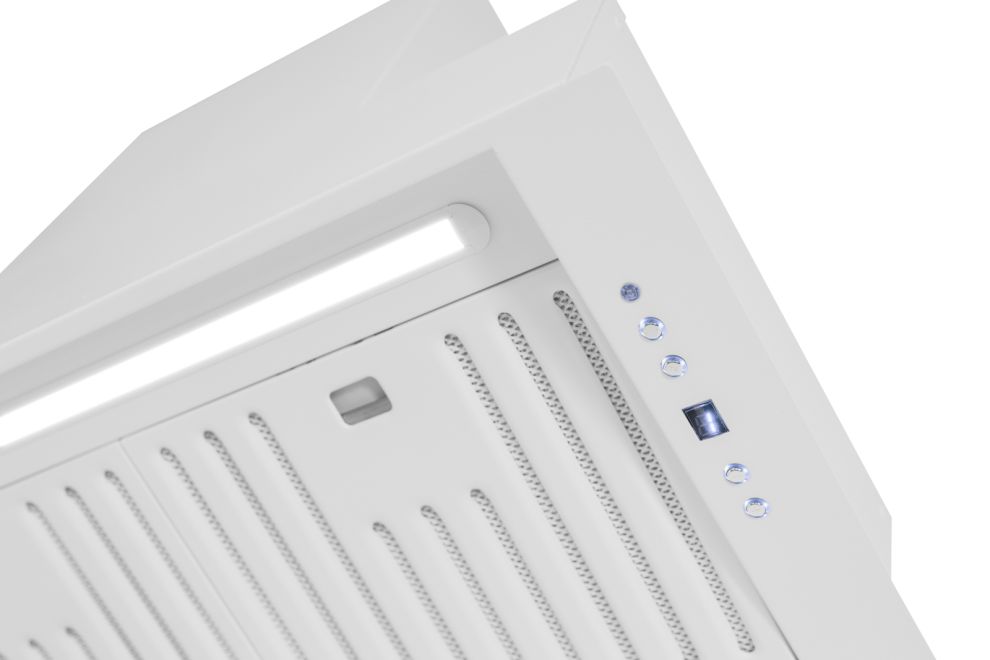 Витяжка вбудована Prato Eco White Matt - Білий - Фото продукту 11