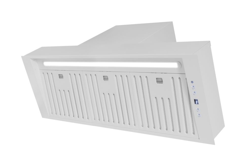 Витяжка вбудована Prato Eco White Matt - Білий - Фото продукту 13