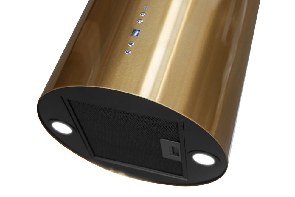 Витяжка пристінна Cylindro OR Złoty BLDC - Золото - Фото продукту 7