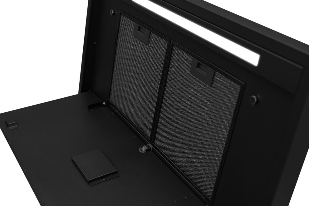 Витяжка острівна Magnetic Island Black Matt Gesture Control - Чорний мат - Фото продукту 9