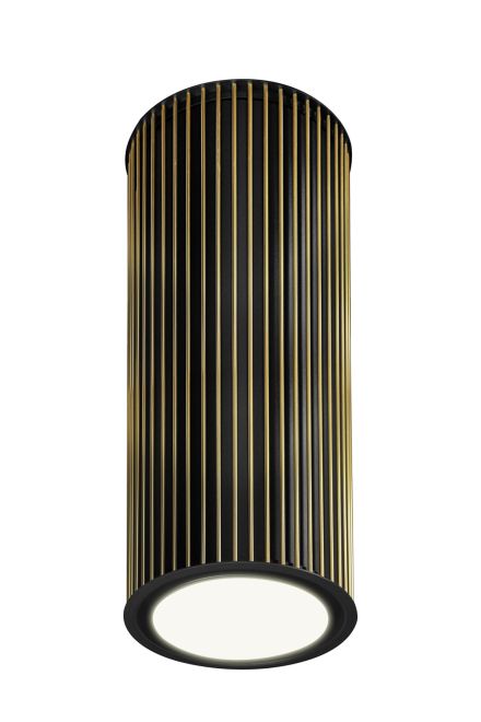 Витяжка острівна Voliera N1 Black-Gold Gesture Control - Чорний мат - Фото продукту 3