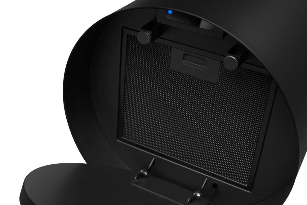 Витяжка острівна Voliera N2 Black-Gold Gesture Control - Фото продукту 11