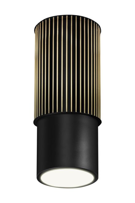 Витяжка острівна Voliera N3 Black-Gold Gesture Control - Чорний мат - Фото продукту 3