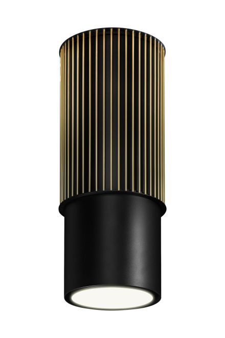 Витяжка острівна Voliera N3 Black-Gold Gesture Control - Чорний мат - Фото продукту 4