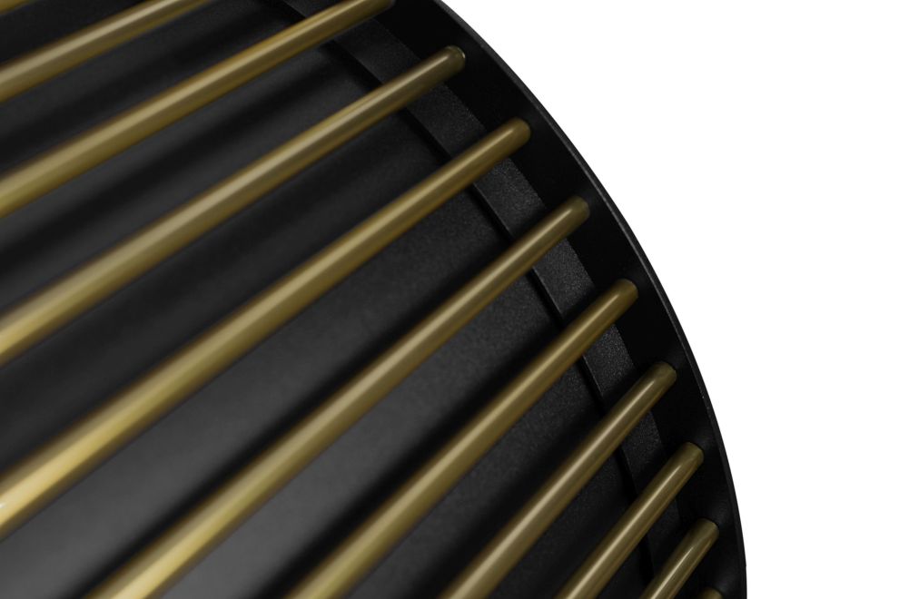Витяжка острівна Voliera N3 Black-Gold Gesture Control - Чорний мат - Фото продукту 7