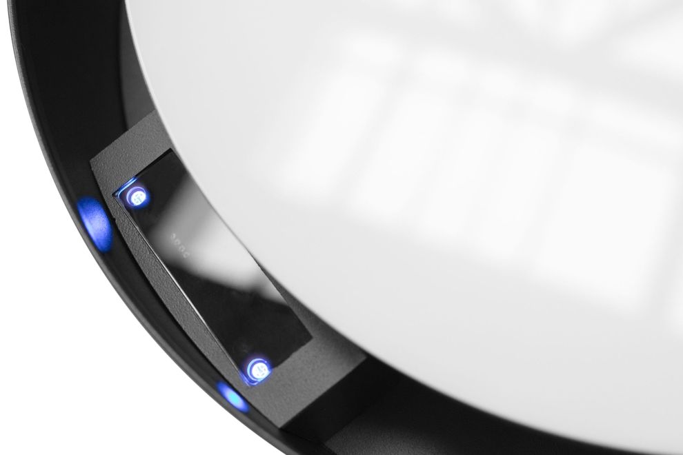 Витяжка острівна Voliera N3 Black-Gold Gesture Control - Чорний мат - Фото продукту 8