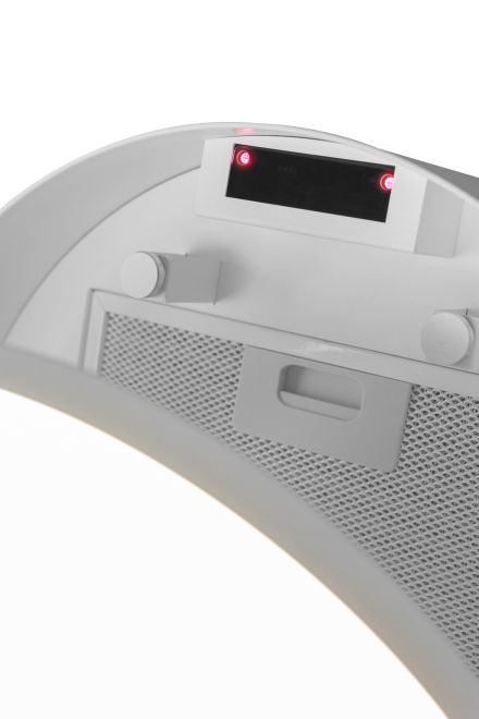 Витяжка острівна Voliera N1 White-White Gesture Control - Білий матовий - Фото продукту 7
