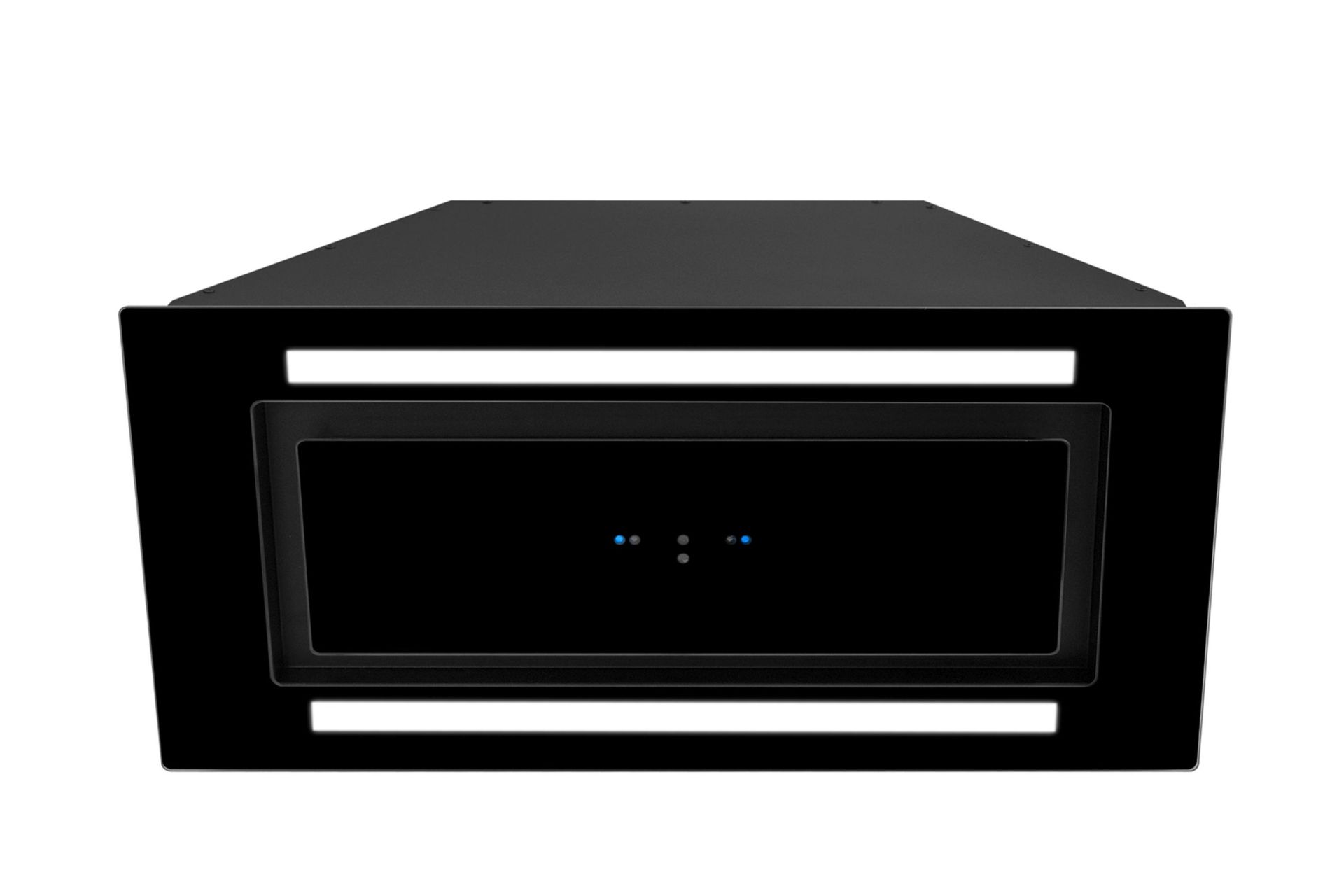 Lando Glass 2Strips Gesture Control Black