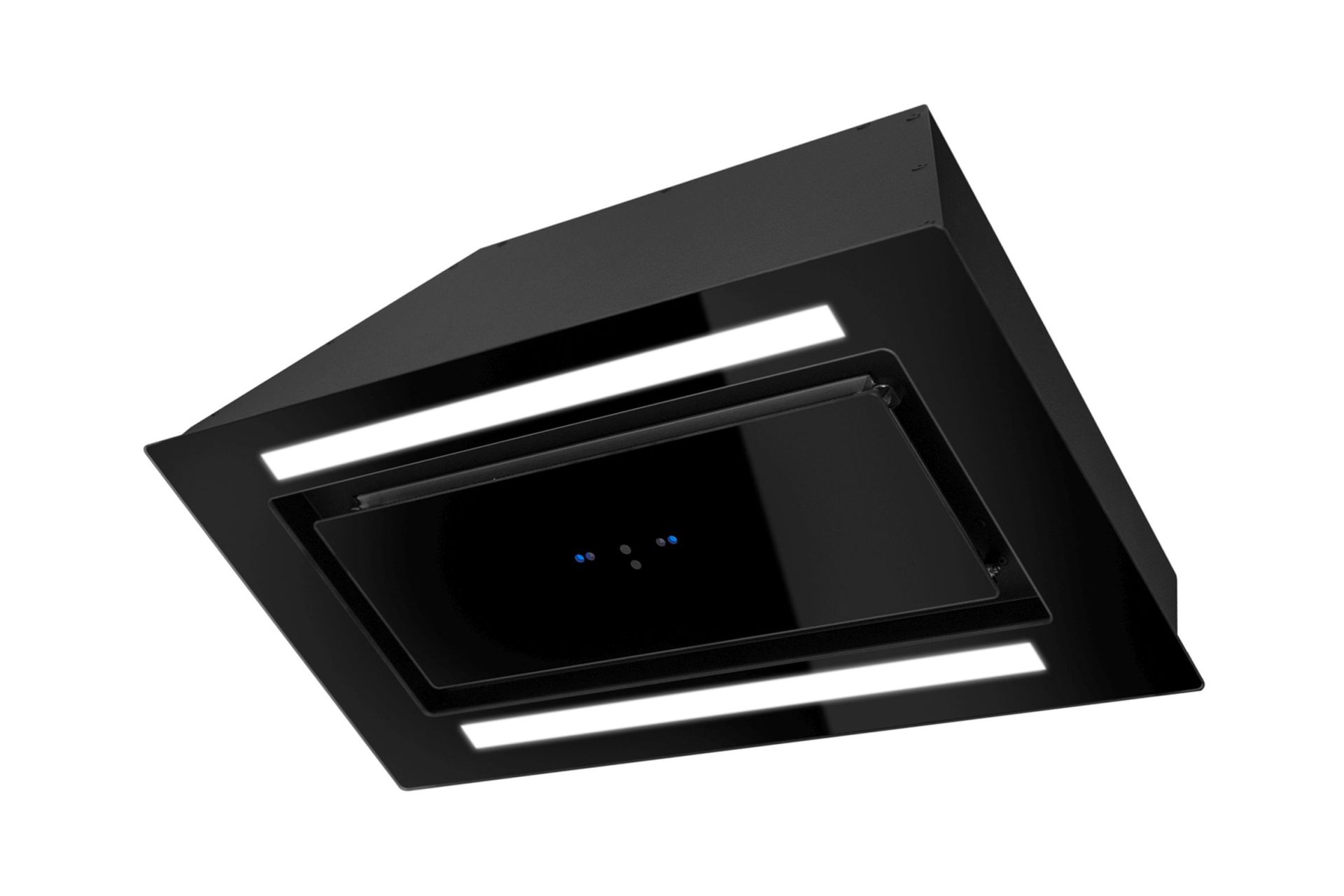 Lando Glass 2Strips Gesture Control Black
