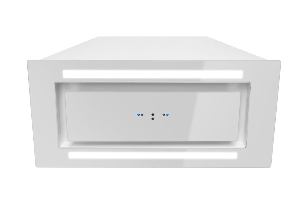 Витяжка вбудована Lando Glass 2Strips Gesture Control White - Білий - Фото продукту 3