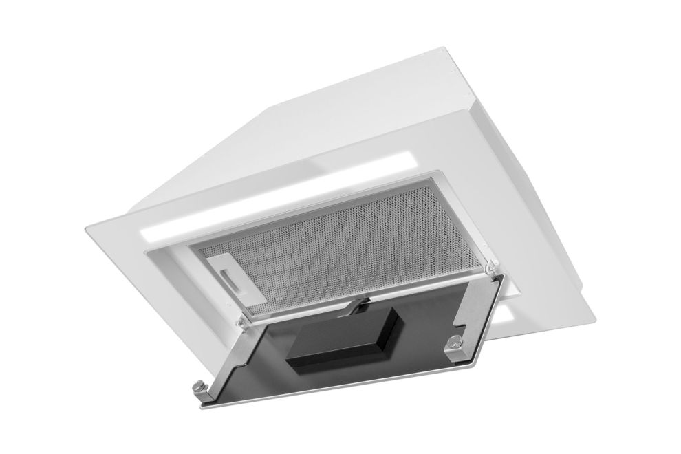 Витяжка вбудована Lando Glass 2Strips Gesture Control White - Білий - Фото продукту 10