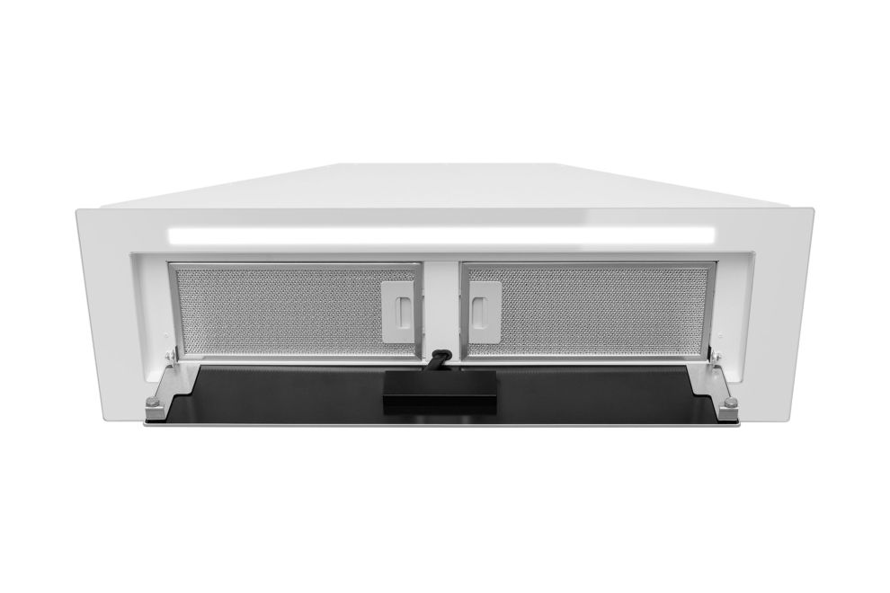 Витяжка вбудована Lando Glass 2Strips Gesture Control White - Білий - Фото продукту 18