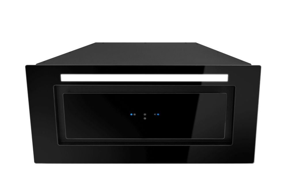 Витяжка вбудована Lando Glass Gesture Control Black - Фото продукту 3