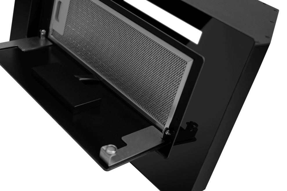 Витяжка вбудована Lando Glass Gesture Control Black - Фото продукту 11