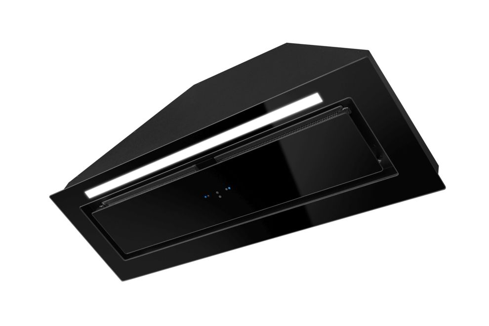 Витяжка вбудована Lando Glass Gesture Control Black - Фото продукту 14