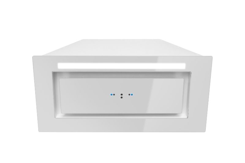 Витяжка вбудована Lando Glass Gesture Control White - Білий - Фото продукту