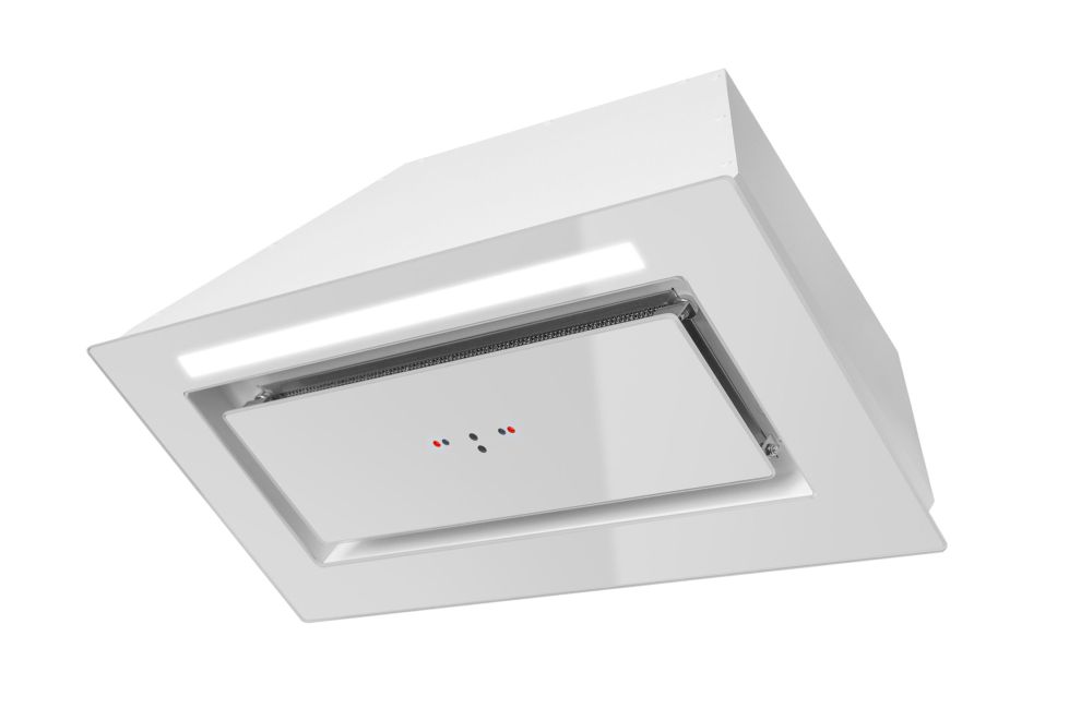 Витяжка вбудована Lando Glass Gesture Control White - Білий - Фото продукту 4