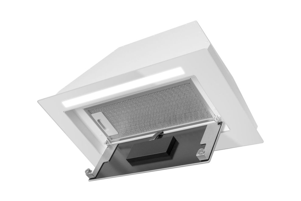 Витяжка вбудована Lando Glass Gesture Control White - Білий - Фото продукту 9