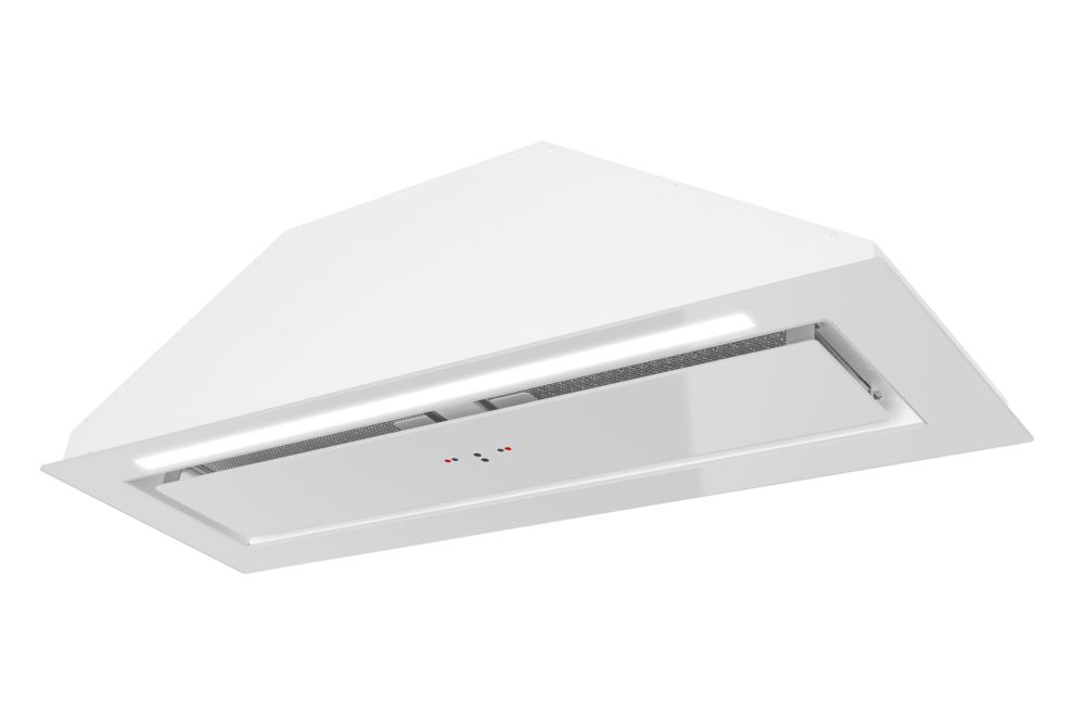 Витяжка вбудована Lando Glass Gesture Control White - Білий - Фото продукту 16
