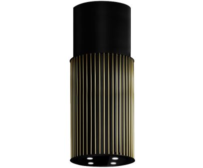 Витяжка острівна Voliera N2 Black-Gold - 44,5 см