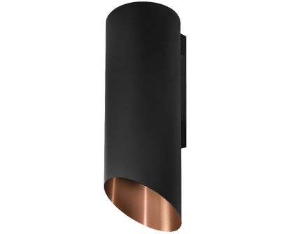 Витяжка пристінна Hiro OR Color Black-Copper - Black Matt/Copper - 40 см
