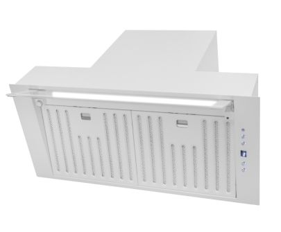 Витяжка вбудована Prato White Matt - Білий - 59,5 см / 89,5 см