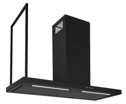 Витяжка пристінна Metropolis OR Black Matt - Чорний мат - 120 см / 150 см