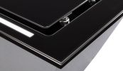 Lando Glass Black Gesture Control