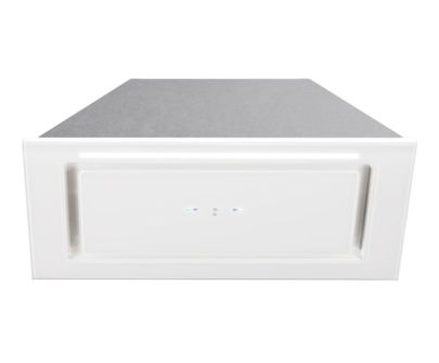 Витяжка вбудована Lando Glass White Gesture Control - Білий - 56,4 см / 86,4 см