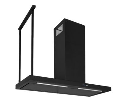 Витяжка пристінна Metropolis OR Black Matt - Чорний мат - 120 см / 150 см