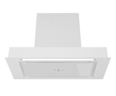 Витяжка вбудована Micra White Matt Gesture Control - Білий матовий - 59,5 см / 89,5 см