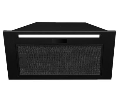 Витяжка вбудована Lando Plus Black Matt Gesture Control - Чорний мат - 56,4 см