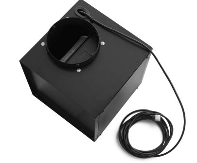 Турбіна для зовнішнього монтажу внутрішньобудинкова - Чорний мат