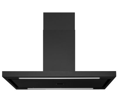 Витяжка острівна Magnetic Island Black Matt Gesture Control - Чорний мат - 90 см