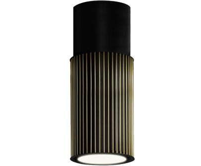 Витяжка острівна Voliera N2 Black-Gold Gesture Control - 44,5 см