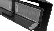 Lando Glass 2Strips Gesture Control Black