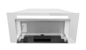 Lando Glass 2Strips Gesture Control White