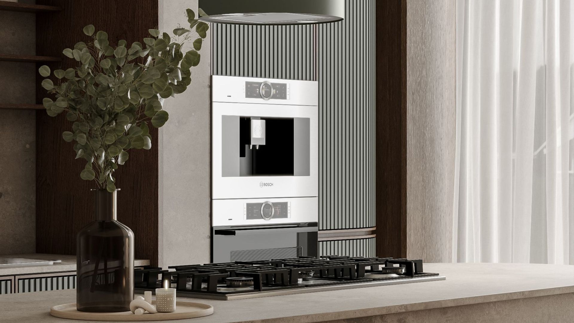 Витяжка острівна Cylindro Eco Eucalyptus - Евкаліпт - Візуалізації 6