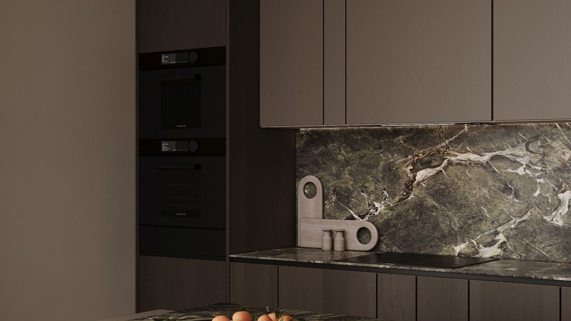 Витяжка вбудована Micra Black Matt - Чорний мат - Візуалізації 9